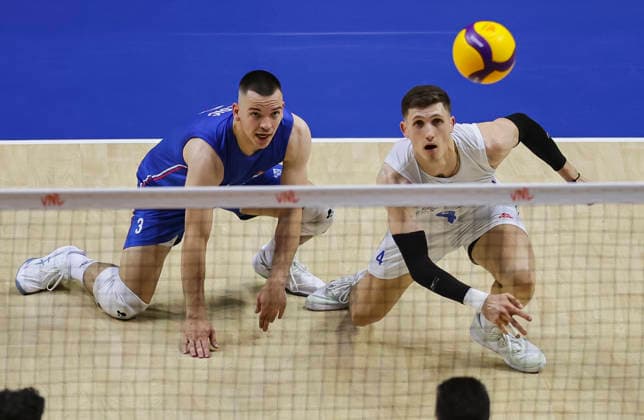 Volleyball, Nations League, Serbien - Türkei