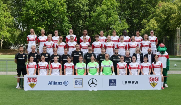 Fußball, Frauen, 1. BL, VfB Stuttgart, Porträttermin 2026 2027