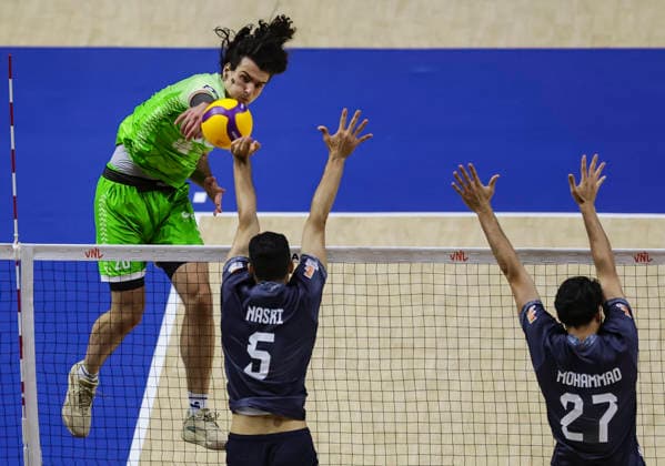 Volleyball, Nations League, Iran - Slowenien