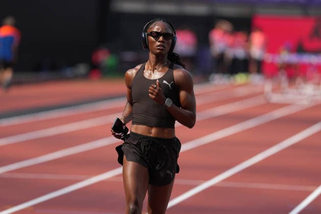 Leichtathletik, Diamond League, Meeting in London, Training