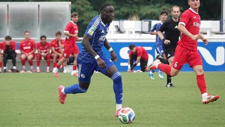 Fußball, Testspiel, FC Schalke 04 U23 - TSV Steinbach Haiger
