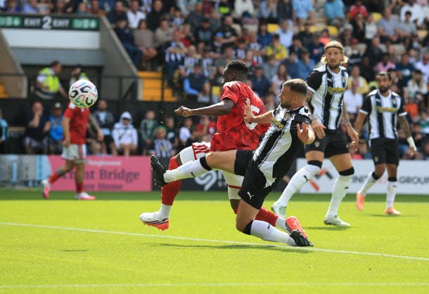 Fußball, Testspiel, Notts County - Nottingham Forest