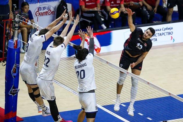 Volleyball, Nations League, Türkei - Slowenien