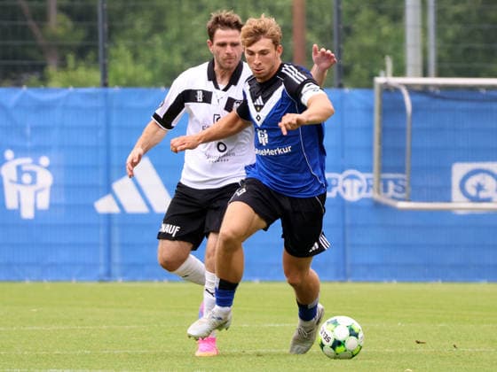 Fußball, Testspiel, Hamburger SV II - Hobro IK