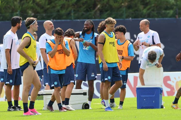 Fußball, Italien, SCC Napoli, Training