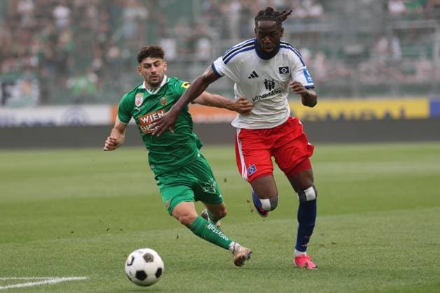 Fußball, Testspiel, Rapid Wien - Hamburger SV