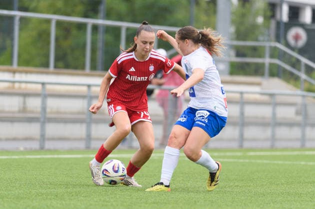 Fußball, Frauen, Testspiel, FC Bayern München II - Wien