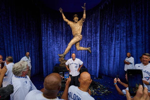 Baseball, MLB, Toronto Blue Jays enthüllen Statue