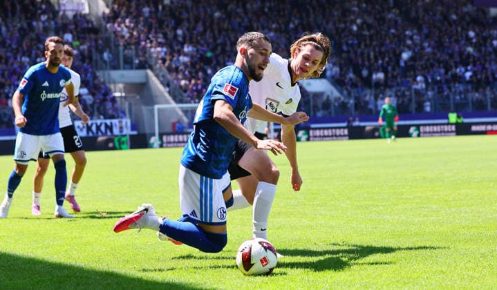 Fußball, Testspiel, FC Erzgebirge Aue - FC Schalke 04