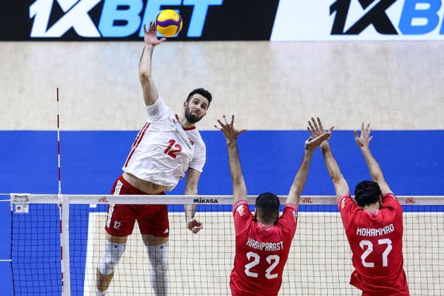 Volleyball, Nations League, Türkei - Iran