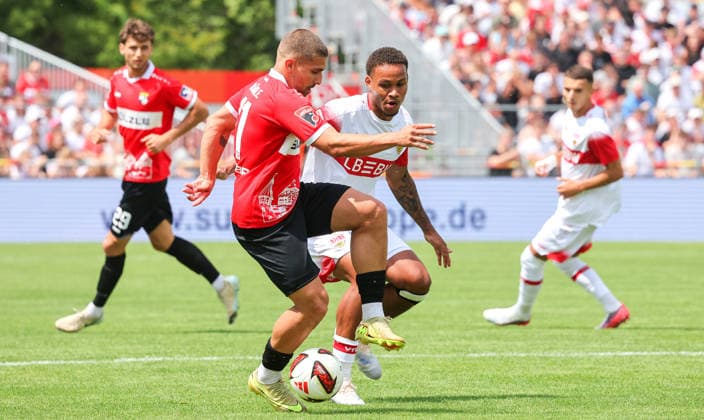 Fußball, Testspiel, TSG Balingen - VfB Stuttgart