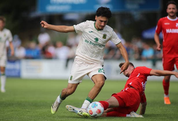 Fußball, Testspiel, TSV Aindling - TSV 1860 München
