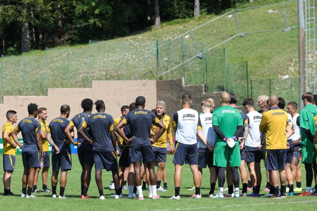 Fußball, Italien, Hellas Verona, Training