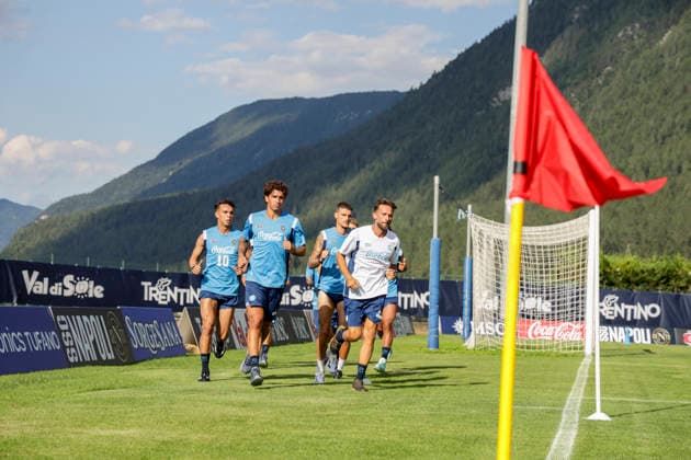 Fußball, Italien, SSC Neapel, Training