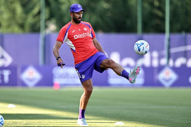 Fußball, Italien, AC Florenz, Training