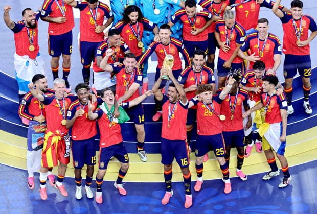 Fußball, FIFA WM 2026, Finale, Spanien ist Weltmeister