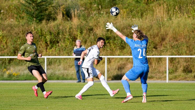 Fußball, Testspiel, ASV Eppelheim - SV Sandhausen