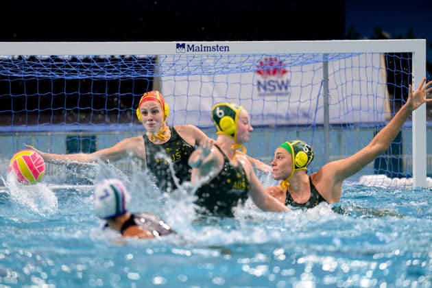 Wasserball, Frauen, Weltcup in Sydney, Australien - Italien
