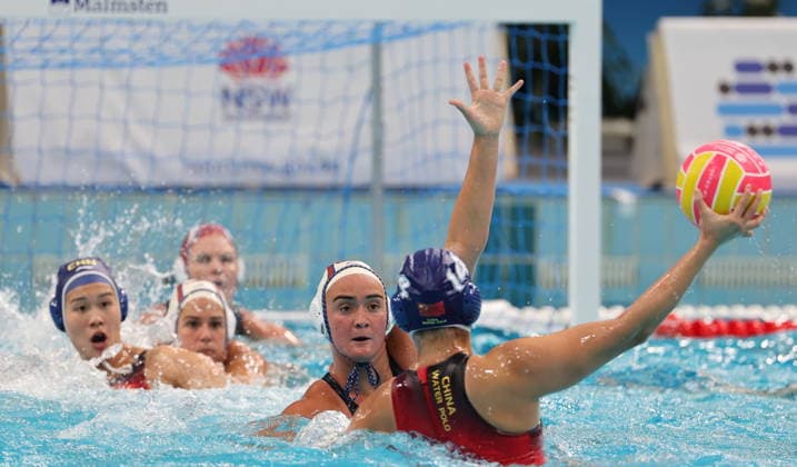 Wasserball, Frauen, Weltcup in Sydney, China - USA