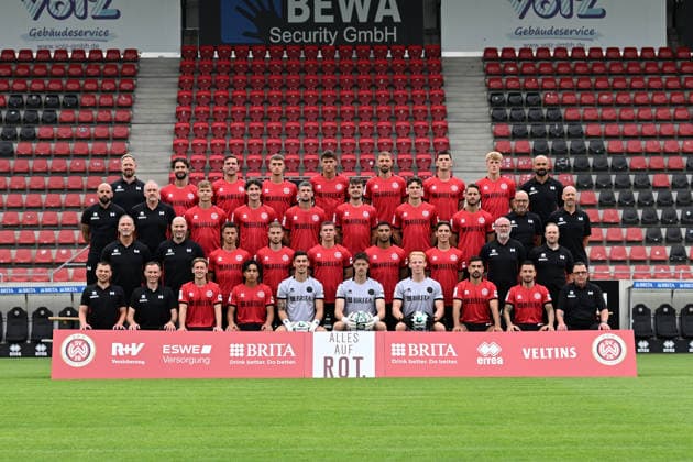 Fußball, 3. Liga, SV Wehen Wiesbaden, Porträttermin 2026 2027