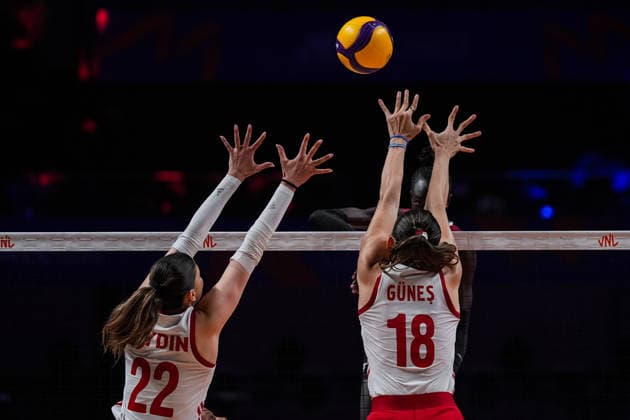 Volleyball, Frauen, Nations League, Türkei - Kanada