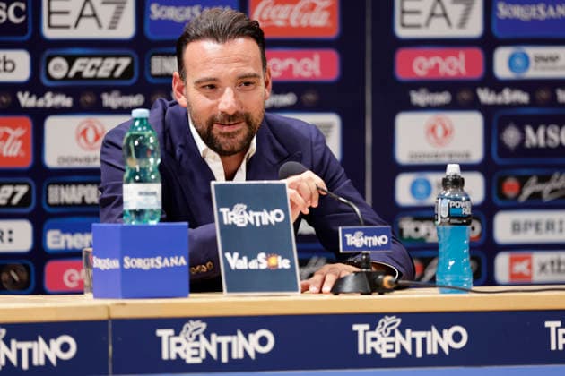 Fußball, Italien, SSC Neapel, Pressekonferenz