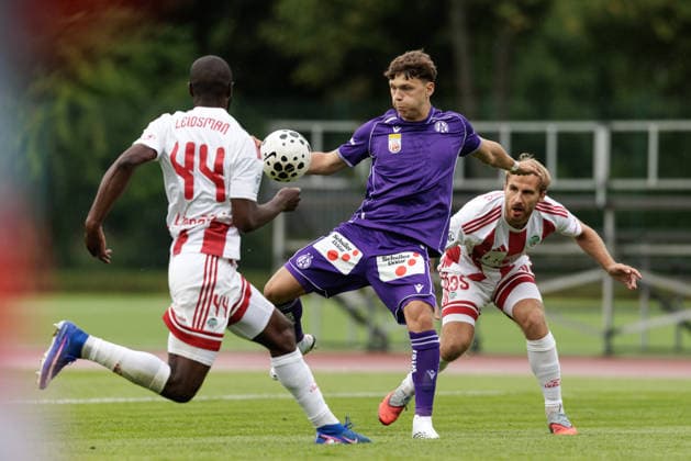 Fußball, ECL-Quali, FK Liepaja - Austria Wien