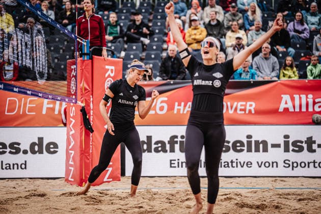 Die Finals in Hannover, Beachvolleyball