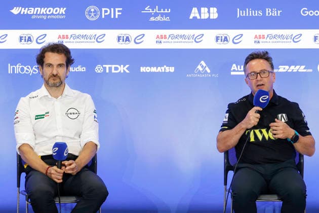 Motorsport, Formel E, ePrix Tokio, Japan, Pressekonferenzen