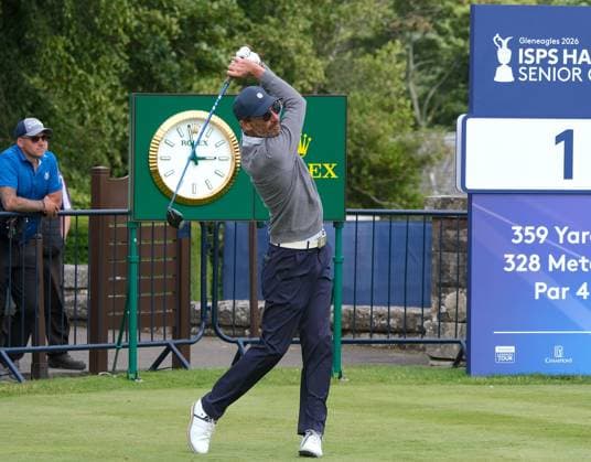 Golf, Senior Open Championship in Gleneagles