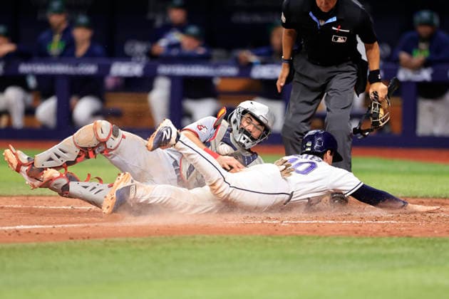 Baseball, MLB, Tampa Bay Rays - Cleveland Guardians