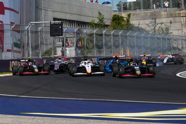 Motorsport, Formel 2, GP Ungarn in Budapest