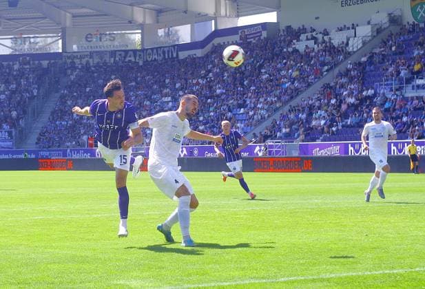 Fußball, RL Nordost, FC Erzgebirge Aue - VSG Altglienicke