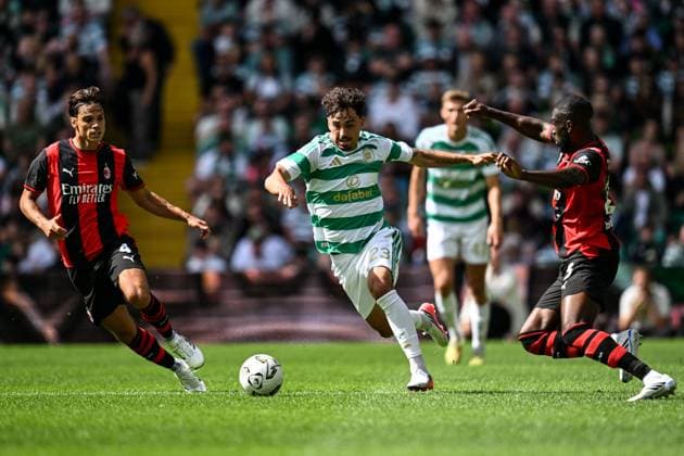 Fußball, Testspiel, Celtic Glasgow - AC Mailand