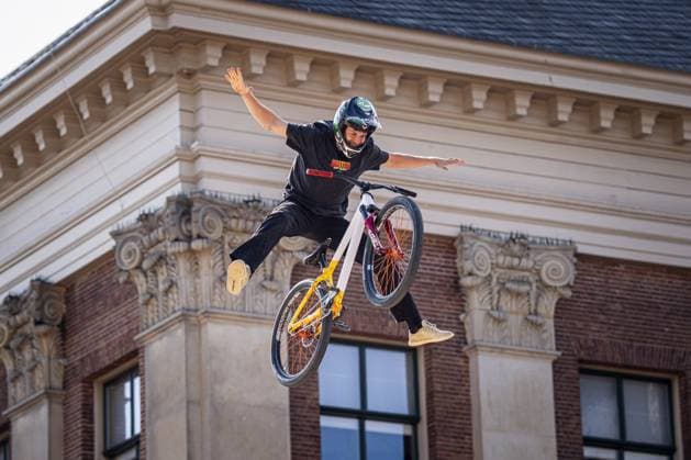 Radsport, MTB, Red Bull District Ride in Groningen