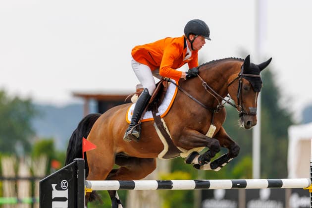 Pferdesport, Springreiten, Jugend-EM in Hagen a.T.W.