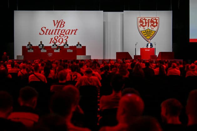 Fußball, 1. BL, VfB Stuttgart, Mitgliederversammlung