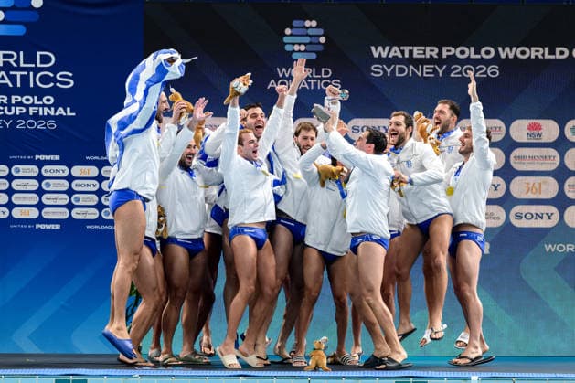 Wasserball, Weltcup in Sydney, Finale, Griechenland - Ungarn