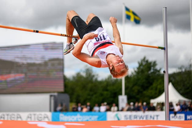 Leichtathletik, Schwedische Meisterschaften in Uppsala