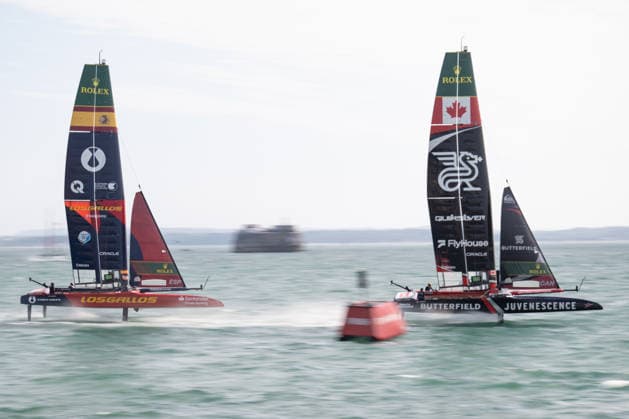 Segeln, SailGP in Portsmouth