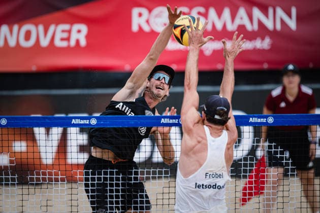 Die Finals in Hannover, Beachvolleyball