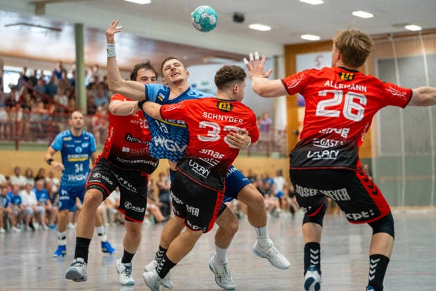Handball, Testspiel, TVB Stuttgart - BSV Bern