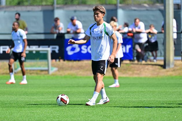 Fußball, Training Borussia Mönchengladbach