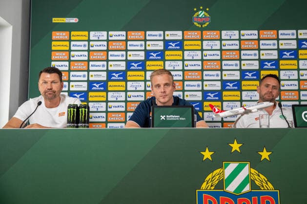Fußball, UEFA ECL, Pressekonferenz