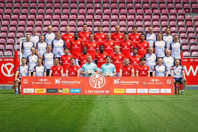 Fußball, 1. BL, 1. FSV Mainz 05, Porträttermin 2026/2027