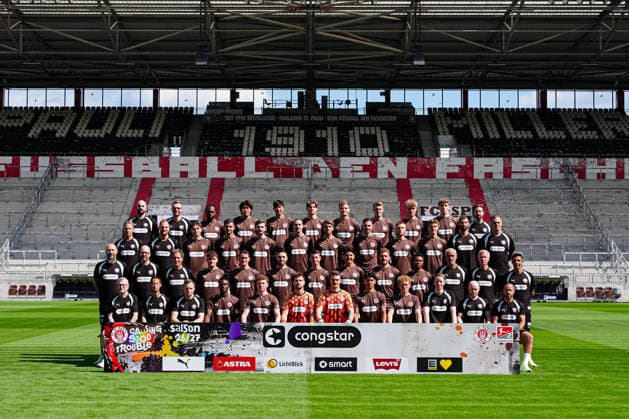 Fußball, 2. BL, FC St. Pauli, Porträttermin 2026 2027
