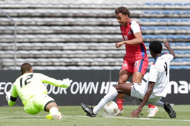 Fußball, Concacaf U20, Haiti - Kuba