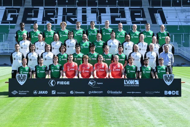 Fußball, 3. Liga, SC Preußen Münster Porträttermin 2026 2027