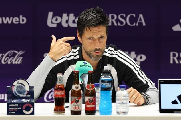 Fußball, EL-Quali, RSC Anderlecht, Pressekonferenz