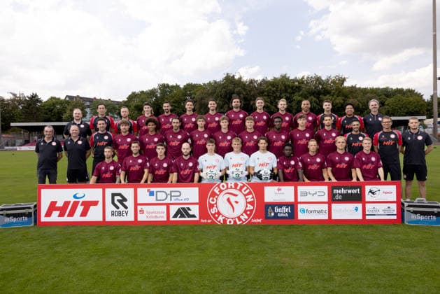 Fußball, 3. Liga, Porträttermin SC Fortuna Köln